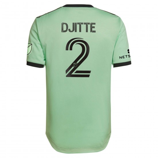 Moussa Djitté Austin FC 2022 The Sentimiento Utrustning Authentic Spelare Matchtröja - Mynta