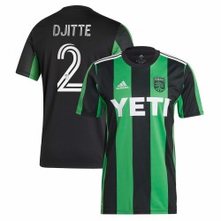 Moussa Djitté Austin FC 2021 Primary Spelare Matchtröja - Svart