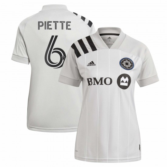 Samuel Piette CF Montréal Kvinnor's 2021 Secondary Matchtröja - grå