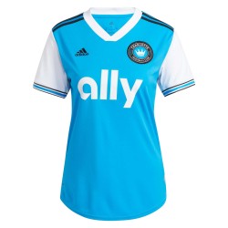 Charlotte FC Kvinnor's 2022 Primary Custom Matchtröja - Blå