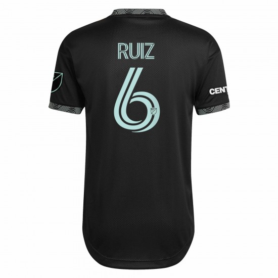 Sergio Ruiz Charlotte FC 2022 Newly Myntaed Authentic Spelare Matchtröja - Svart