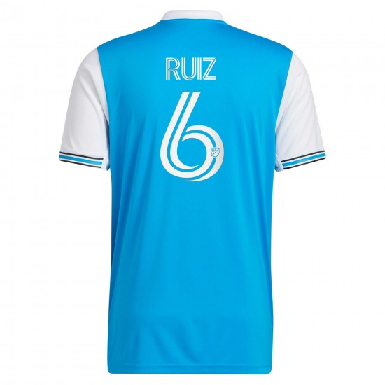 Sergio Ruiz Charlotte FC 2022 Primary Spelare Matchtröja - Blå