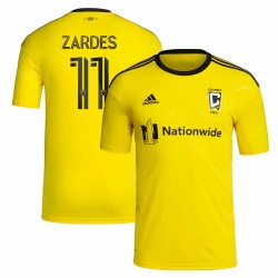 Gyasi Zardes Columbus Crew 2022 Guld Standard Utrustning Spelare Matchtröja - Gul