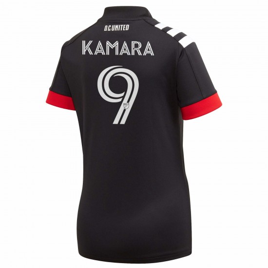 Ola Kamara D.C. United Kvinnor's 2020 Primary Matchtröja - Svart