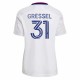 Julian Gressel D.C. United Kvinnor's 2021 The Marble Spelare Matchtröja - Vit