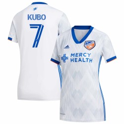 Yuya Kubo FC Cincinnati Kvinnor's 2020 Secondary Matchtröja - Vit