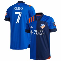 Yuya Kubo FC Cincinnati 2020 Bold Authentic Matchtröja - Blå
