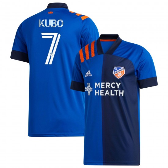 Yuya Kubo FC Cincinnati 2020 Bold Matchtröja - Blå