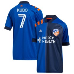 Yuya Kubo FC Cincinnati Barn 2020 Bold Matchtröja - Blå