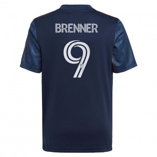 Brenner FC Cincinnati Barn 2021 Primary Spelare Matchtröja - Marin
