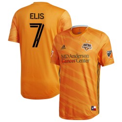 Alberth Elis Houston Dynamo 2020 Primary Authentic Spelare Matchtröja - Orange