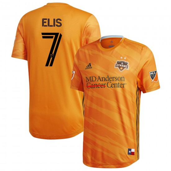 Alberth Elis Houston Dynamo 2020 Primary Authentic Spelare Matchtröja - Orange