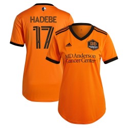 Teenage Hadebe Houston Dynamo FC Kvinnor's 2021 My City My Klubblag Spelare Matchtröja - Orange