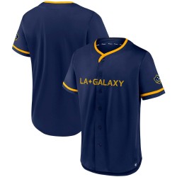 LA Galaxy Fanatics Branded Ultimate Spelare Baseball Matchtröja - Marin/Guld