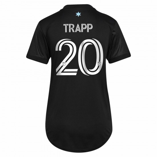 Wil Trapp Minnesota United FC Kvinnor's 2022 Minnesota Night Utrustning Spelare Matchtröja - Svart
