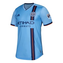 New York City FC 2020 Primary Authentic Custom Matchtröja - Blå