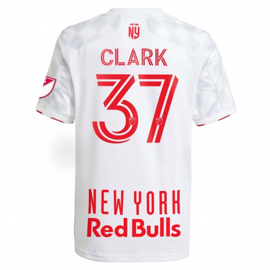 Caden Clark New York Röd Bulls 2021 1Beat Authentic Spelare Matchtröja - Vit