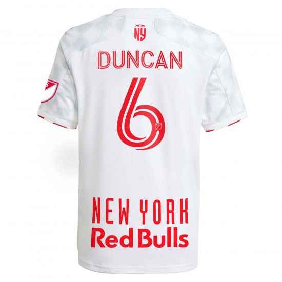 Kyle Duncan New York Röd Bulls 2021 1Beat Authentic Spelare Matchtröja - Vit