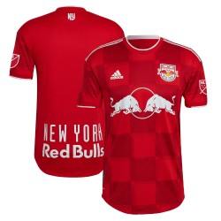 New York Röd Bulls 2022 1Ritmo Authentic Blank Matchtröja - Röd