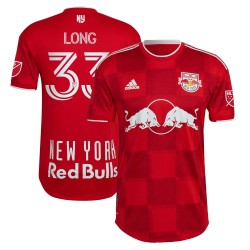 Aaron Long New York Röd Bulls 2022 1Ritmo Authentic Spelare Matchtröja - Röd