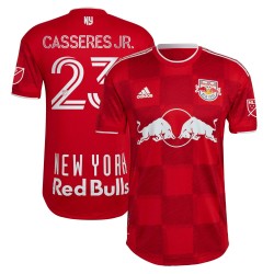 Cristian Casseres Jr. New York Röd Bulls 2022 1Ritmo Authentic Spelare Matchtröja - Röd