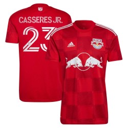 Cristian Casseres Jr. New York Röd Bulls 2022 1Ritmo Spelare Matchtröja - Röd