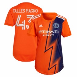 Talles Magno New York City FC Kvinnor's 2022 The Volt Utrustning Spelare Matchtröja - Orange