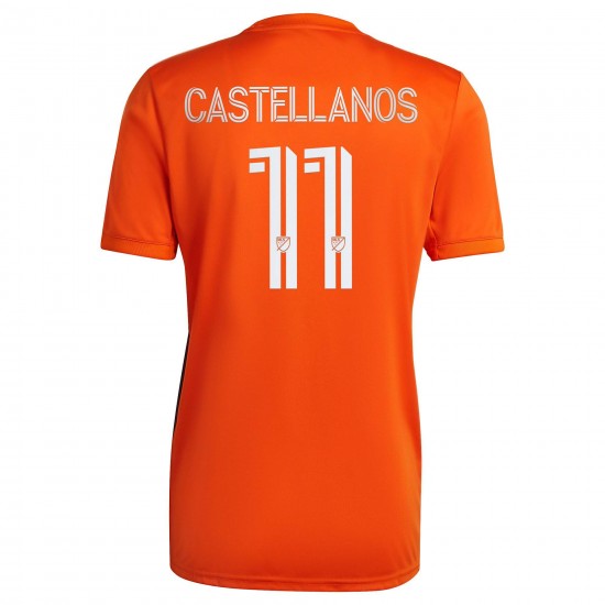 Valentin Castellanos New York City FC 2022 The Volt Utrustning Spelare Matchtröja - Orange