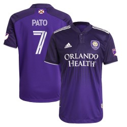 Alexandre Pato Orlando City SC 2021 Thick N Thin Authentic Spelare Matchtröja - Lila