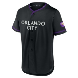 Orlando City SC Fanatics Branded Ultimate Spelare Baseball Matchtröja - Svart/Lila