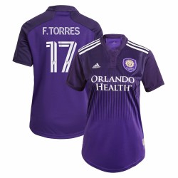 Facundo Torres Orlando City SC Kvinnor's 2021/22 Thick N Thin Matchtröja - Lila