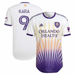 Ercan Kara Orlando City SC 2022 The Sunshine Utrustning Authentic Spelare Matchtröja - Vit