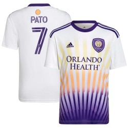 Alexandre Pato Orlando City SC Barn 2022 The Sunshine Utrustning Spelare Matchtröja - Vit
