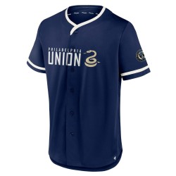 Philadelphia Union Fanatics Branded Ultimate Spelare Baseball Matchtröja - Marin