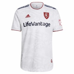 Justen Glad Real Salt Lake 2021 The Supporter's Secondary Authentic Spelare Matchtröja - Vit