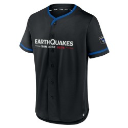 San Jose Earthquakes Fanatics Branded Ultimate Spelare Baseball Matchtröja - Svart/Blå