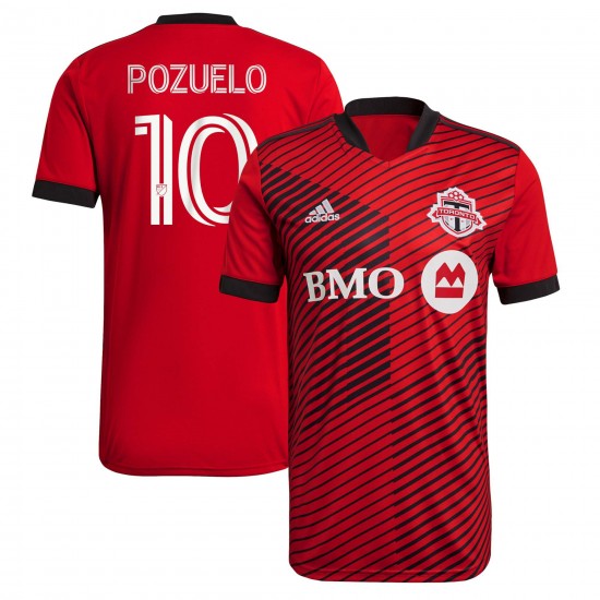 Alejandro Pozuelo Toronto FC 2021 A41 Spelare Matchtröja - Röd