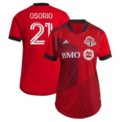 Jonathan Osorio Toronto FC Kvinnor's 2021 A41 Spelare Matchtröja - Röd