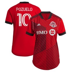 Alejandro Pozuelo Toronto FC Kvinnor's 2021 A41 Spelare Matchtröja - Röd