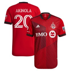 Ayo Akinola Toronto FC 2021 A41 Authentic Spelare Matchtröja - Röd