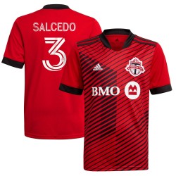 Carlos Salcedo Toronto FC Barn 2021 A41 Utrustning Spelare Matchtröja - Röd