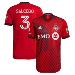 Carlos Salcedo Toronto FC 2021 A41 Utrustning Authentic Spelare Matchtröja - Röd