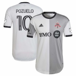 Alejandro Pozuelo Toronto FC 2022 Community Utrustning Authentic Spelare Matchtröja - Vit