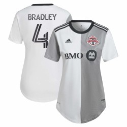 Michael Bradley Toronto FC Kvinnor's 2022 Community Utrustning Spelare Matchtröja - Vit