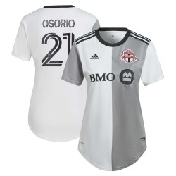 Jonathan Osorio Toronto FC Kvinnor's 2022 Community Utrustning Spelare Matchtröja - Vit