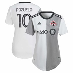 Alejandro Pozuelo Toronto FC Kvinnor's 2022 Community Utrustning Spelare Matchtröja - Vit
