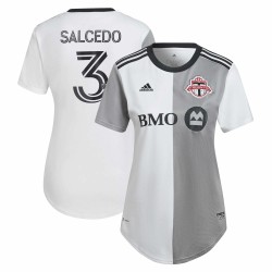 Carlos Salcedo Toronto FC Kvinnor's 2022 Community Utrustning Spelare Matchtröja - Vit