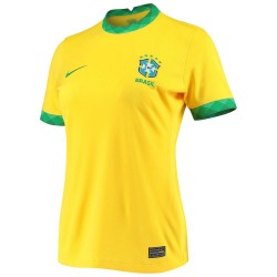 Brasilien National Team Kvinnor's 2020/21 Hemma Stadium Matchtröja - Guld