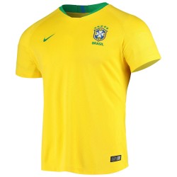 Brasilien National Team 2018 Hemma Matchtröja - Guld
