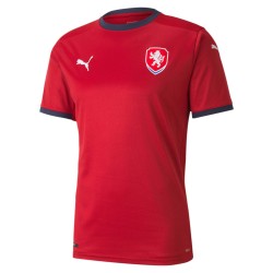 Tjeckien National Team 2020/21 Hemma Matchtröja - Röd/Marin
